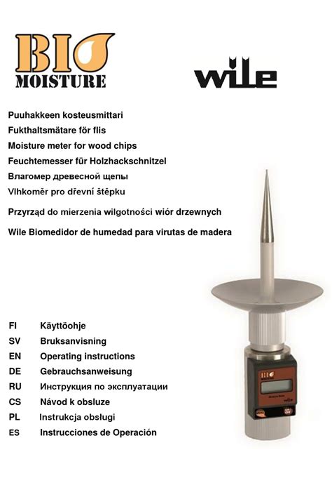 wile 27 moisture meter instructions|wile bio moisture meter manual.